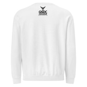 Unisex garment-dyed fleece crewneck sweatshirt
